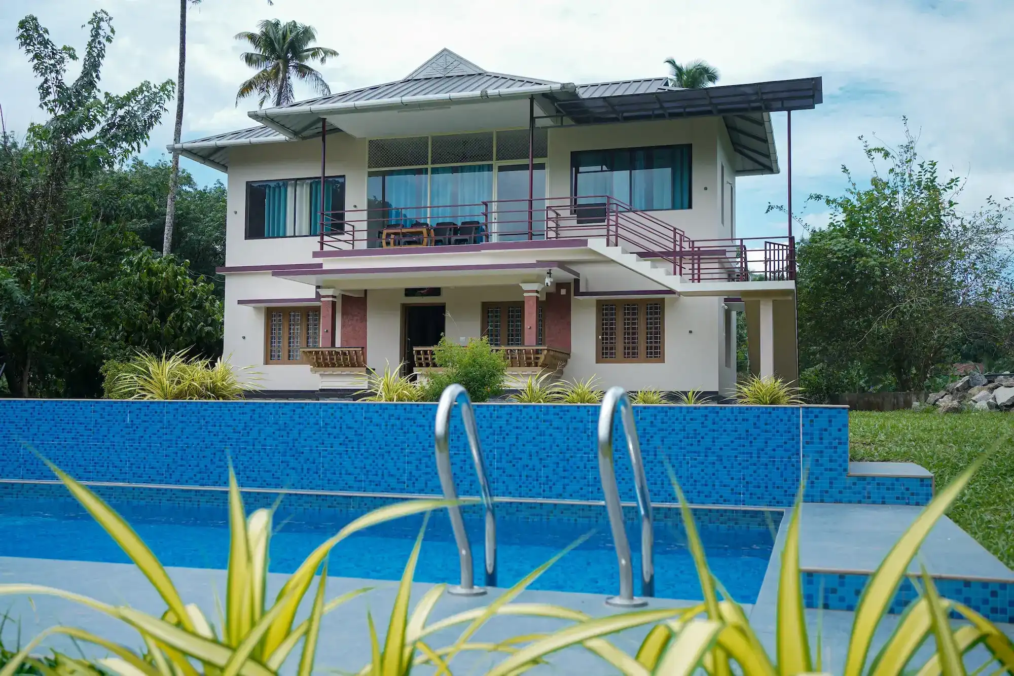 Hornbill Family Resort Riverside Villa and Pool View